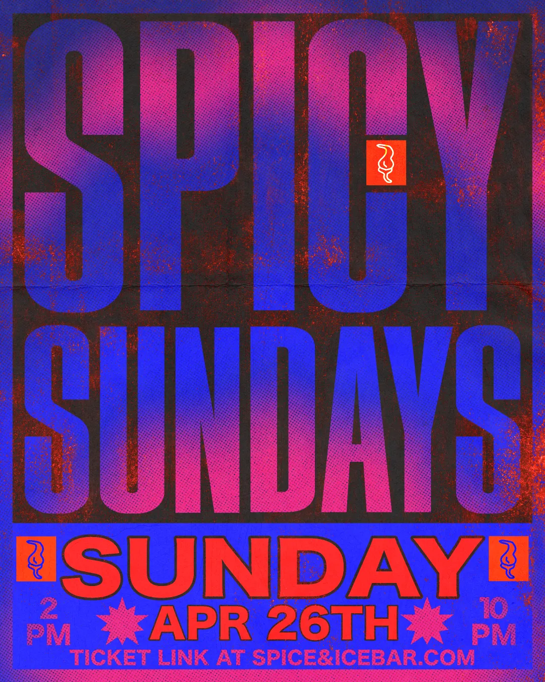 EVENT POSTER DESIGN — Spice and Ice Bar